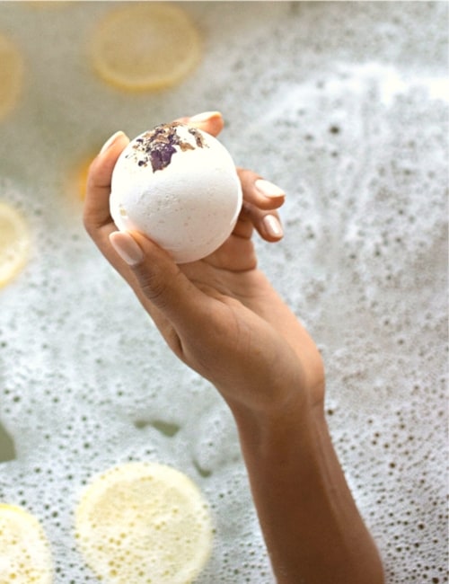 DIY Organic Bath Bomb Kit, At Home Spa