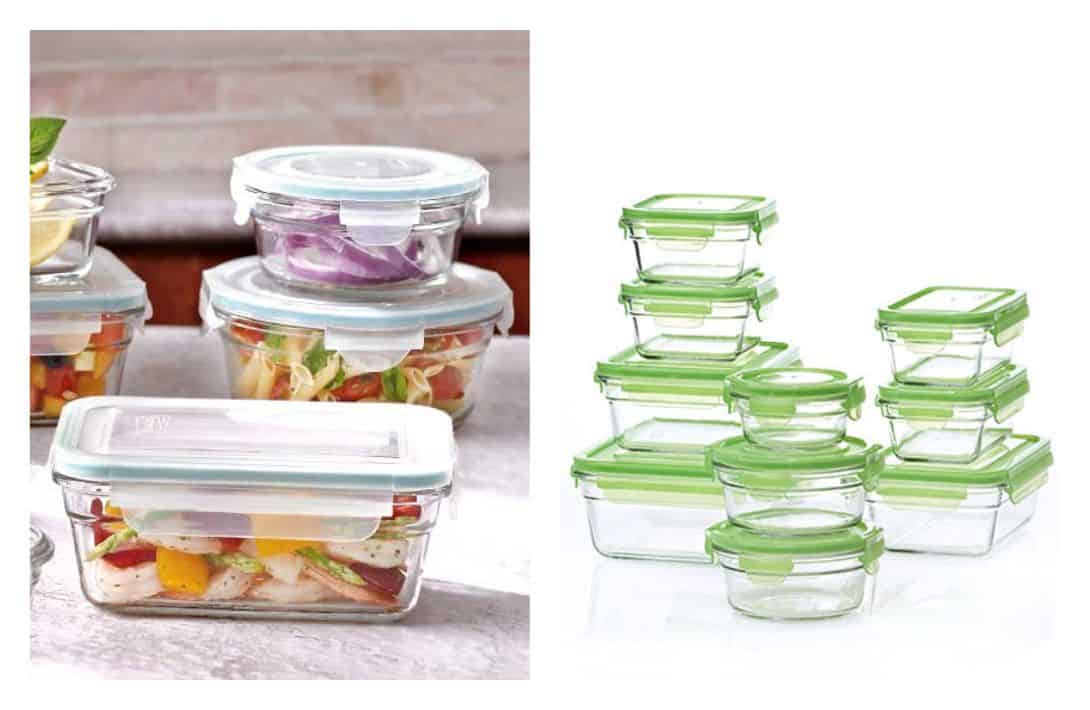 11 Safest Food Storage Containers For Non-Toxic Noms Images by Glasslock #safestfoodstoragecontainers #safefoodstorage #nontoxicfoodstoreagecontainers #bestnontoxicfoodstoragecontainers #safestglassgoodstoragecontainers #nontoxictupperware #sustainablejungle