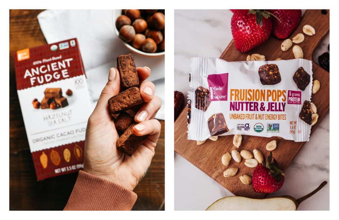7 Organic Snacks to Fix Your Hunger & the Environment Images by Made in Nature #organicsnacks #bestorganicsnacks #healthyorganicsnacks #wholefoodsnacks #wholefoodhealthysnacks #organicsnackbrands #sustainablejungle