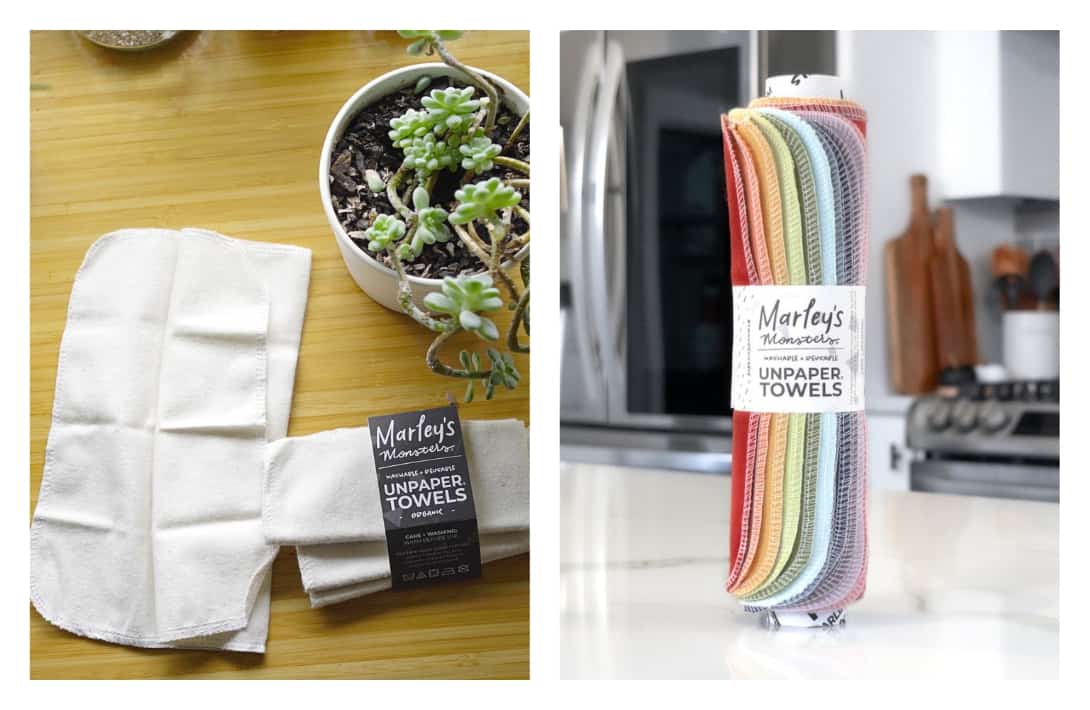 9 Paper Towel Alternatives To Ditch The Flimsy & Embrace Eco-Friendly Images by Sustainable Jungle#papertowelalternatives #papertowelreplacements #bestpapertowelalternative #whattouseinsteadofpapertowels #swedishpapertowelalternative #sustainablejungle