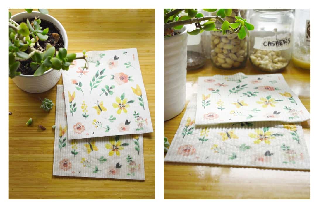 9 Paper Towel Alternatives To Ditch The Flimsy & Embrace Eco-Friendly Images by Sustainable Jungle#papertowelalternatives #papertowelreplacements #bestpapertowelalternative #whattouseinsteadofpapertowels #swedishpapertowelalternative #sustainablejungle