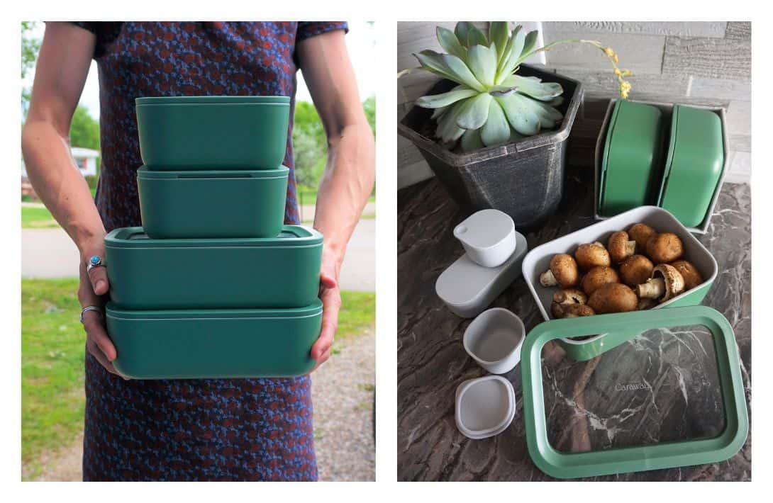 11 Safest Food Storage Containers For Non-Toxic Noms Images by Sustainable Jungle #safestfoodstoragecontainers #safefoodstorage #nontoxicfoodstoreagecontainers #bestnontoxicfoodstoragecontainers #safestglassgoodstoragecontainers #nontoxictupperware #sustainablejungle