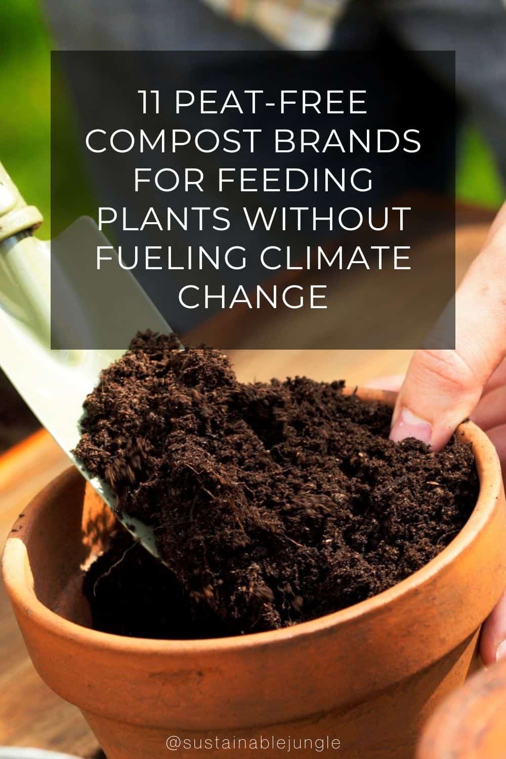 11 Peat-Free Compost Brands For Feeding Plants Without Fueling Climate Change Image by R&M Organics #peatfreecompost #peatfreepottingsoil #peatfreepottingcompost #whypeatfreecompost #bestpeatfreecompost #ispeatfreecompostbetter #sustainablejungle