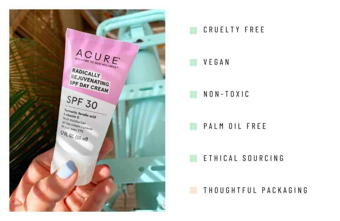 9 Cruelty-Free & Vegan Sunscreen Brands For A More Ethical Tan Image by Acure #vegansunscreen #crueltyfreesunscreen #crueltyfreefacesunscreen #vegancrueltyfreesunscreen #reefsafevegansunscreen #sustainablejungle