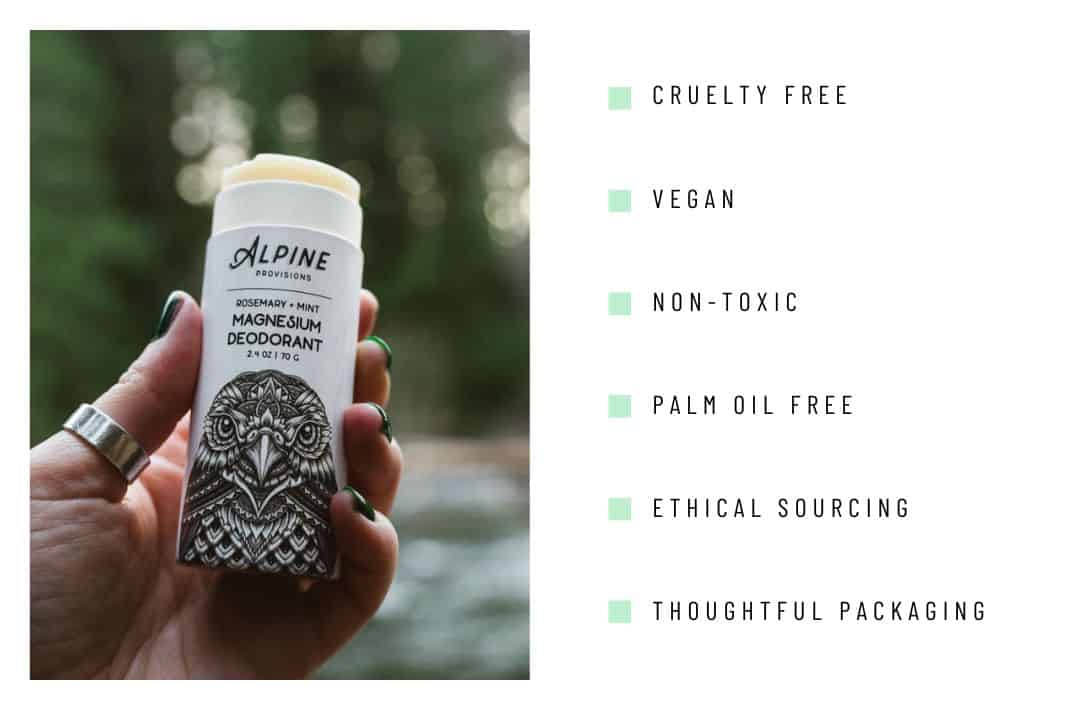 9 Non-Toxic Deodorant Brands For The Safest Eco-Friendly Freshness Image by Alpine Provisions #nontoxicdeodorant #safedeodorant #safestdeodorantstouse #naturalnontoxicdeodrant #bestnontoxicdeodrant #safestdeodorantforwomen #safestdeodorantbrands #sustainablejungle