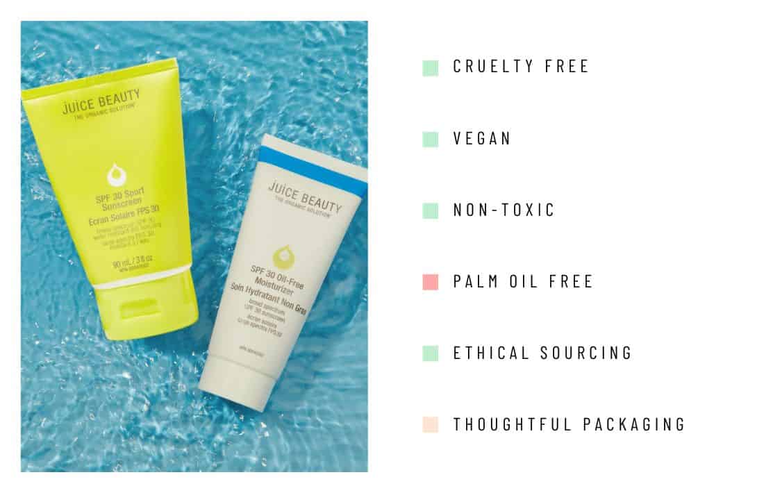 9 Cruelty-Free & Vegan Sunscreen Brands For A More Ethical Tan Image by Juice Beauty #vegansunscreen #crueltyfreesunscreen #crueltyfreefacesunscreen #vegancrueltyfreesunscreen #reefsafevegansunscreen #sustainablejungle