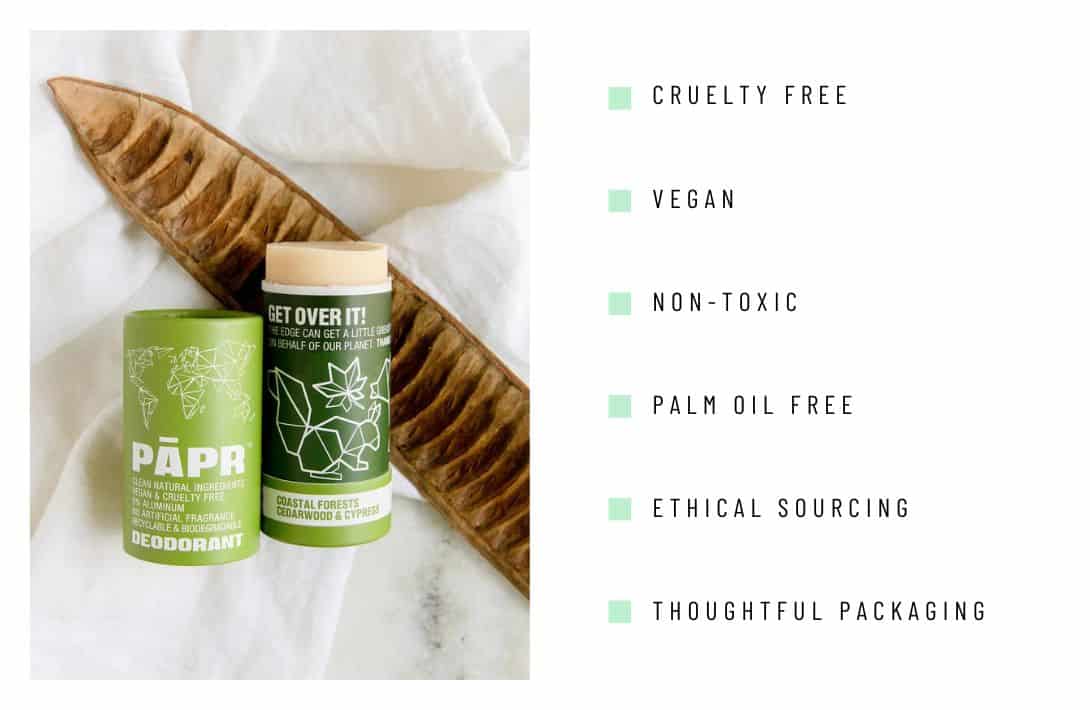 11 Eco-Friendly Deodorant Brands For Beating BO Sustainably Image by PAPR Cosmetics #ecofriendlydeodorant #sustainabledeodorant #sustainabledeodorantbrands #bestecofriendlydecoroant #ecofriendlydeodorantcontainers #naturalsustainabledeodorant #sustainablejungle