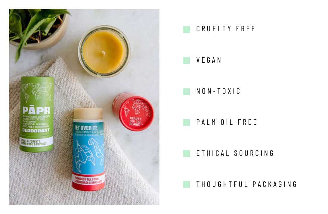 7 Vegan & Cruelty-Free Deodorant Brands Keeping Animal-Testing Away From Your Armpits Image by PAPR Cosmetics #crueltyfreedeodorant #crueltyfreedeodorantbrands #deodorantcrueltyfree #vegandeodorant #bestvegandeodorant #naturalvegandeodorant