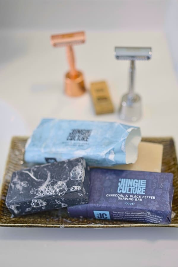 9 Zero Waste Shaving Creams Giving You The Most Eco-Conscious Shave Image by Sustainable Jungle #zerowasteshavingcreams #zerowasteshavingsoap #sustainablejungle