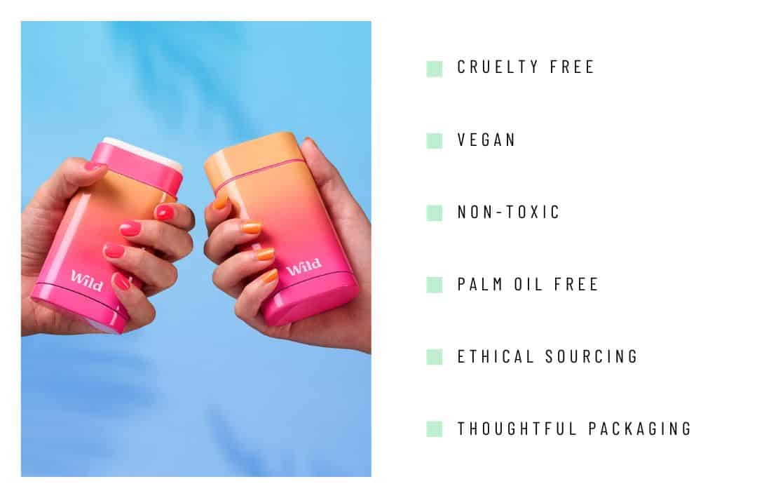 11 Eco-Friendly Deodorant Brands For Beating BO Sustainably Image by Wild #ecofriendlydeodorant #sustainabledeodorant #sustainabledeodorantbrands #bestecofriendlydecoroant #ecofriendlydeodorantcontainers #naturalsustainabledeodorant #sustainablejungle