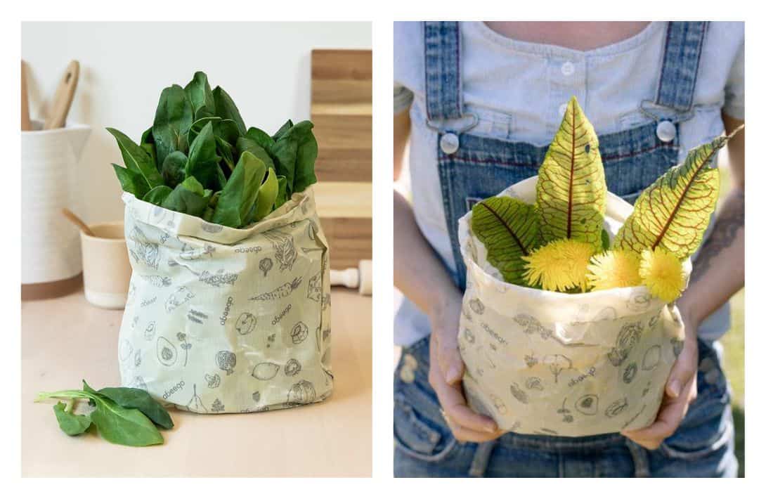 Store Food With These 9 Unbee-lievably Eco-Friendly Reusable Beeswax Wraps Images by Abeego #beeswaxwraps #beeswaxfoodwrap #reusablefoodwraps #diybeeswaxwrap #reusablebeeswaxwraps #resusablebeeswaxfoodwrap #sustainablejungle