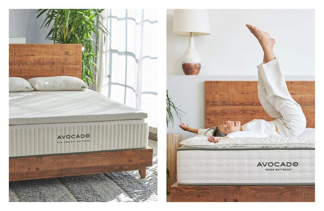 Organic Cotton Mattress Pad Protector by Avocado - Full