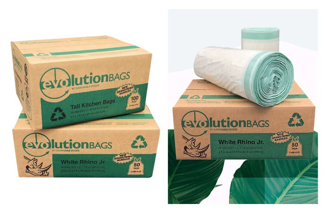 Grove Co. 100% Recycled Plastic Trash Bags