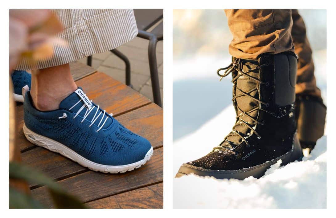 11 Recycled Shoe Brands Swapping New Materials For Old Images by Icebug #recycledshoes #shoesmadeofrecycledplastic #recycledplasticshoes #recycledshoebrands #recycledmaterialshoes #shoesmadefromrecycledmaterials #sustainablejungle