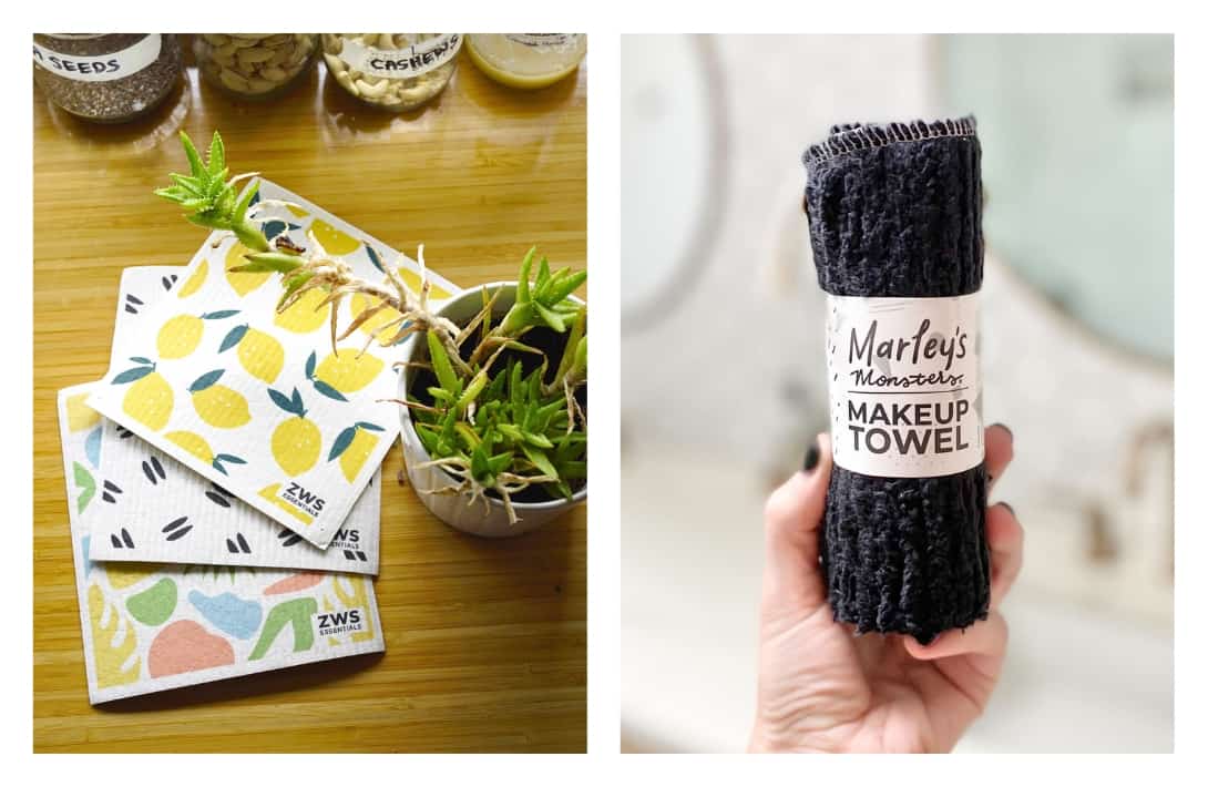 Zero Waste Bathroom Essentials: 15 Sustainable Swaps & Products Images by Sustainable Jungle and Marley’s Monsters #zerowastebathroom #zerowastebathroomproducts #plasticfreebathroom #plasticfreebathroomproducts #zerowastebathroomswaps #zerowastebathroomideas #sustainablejungle