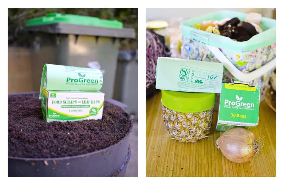 9 Best Compostable & Biodegradable Trash Bags To Greenify Garbage Day Images by Sustainable Jungle #biodegradabletrashbags #biodegradablegarbagebags #compotabletrashbags #compostablegarbagebags #bestbiodegradabletrashbags #bestcompostabletrashbags #sustainablejungle