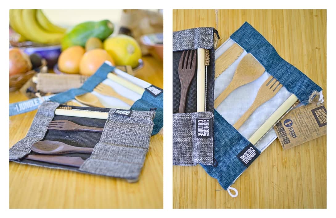 7 Best Eco-Friendly Cutlery Sets For Scrumptious Sustainable Dining Images by Sustainable Jungle #ecofriendlycutlery #ecofriendlycutlerysert #sustainablecutlery #sustainablereusablecutlery #ecofriendlytravelcutlery #ecocutlery #sustainablejungle