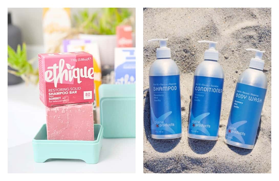 13 Eco-Friendly Bathroom Products For Sustainable Scrubbing Images by Sustainable Jungle and Plaine Products #ecofriendlybathroomproducts #ecofriendlyshowerproducts #ecofriendlybathproducts #sustainablebathroomproducts #sustainablebathproducts #sustainablejungle
