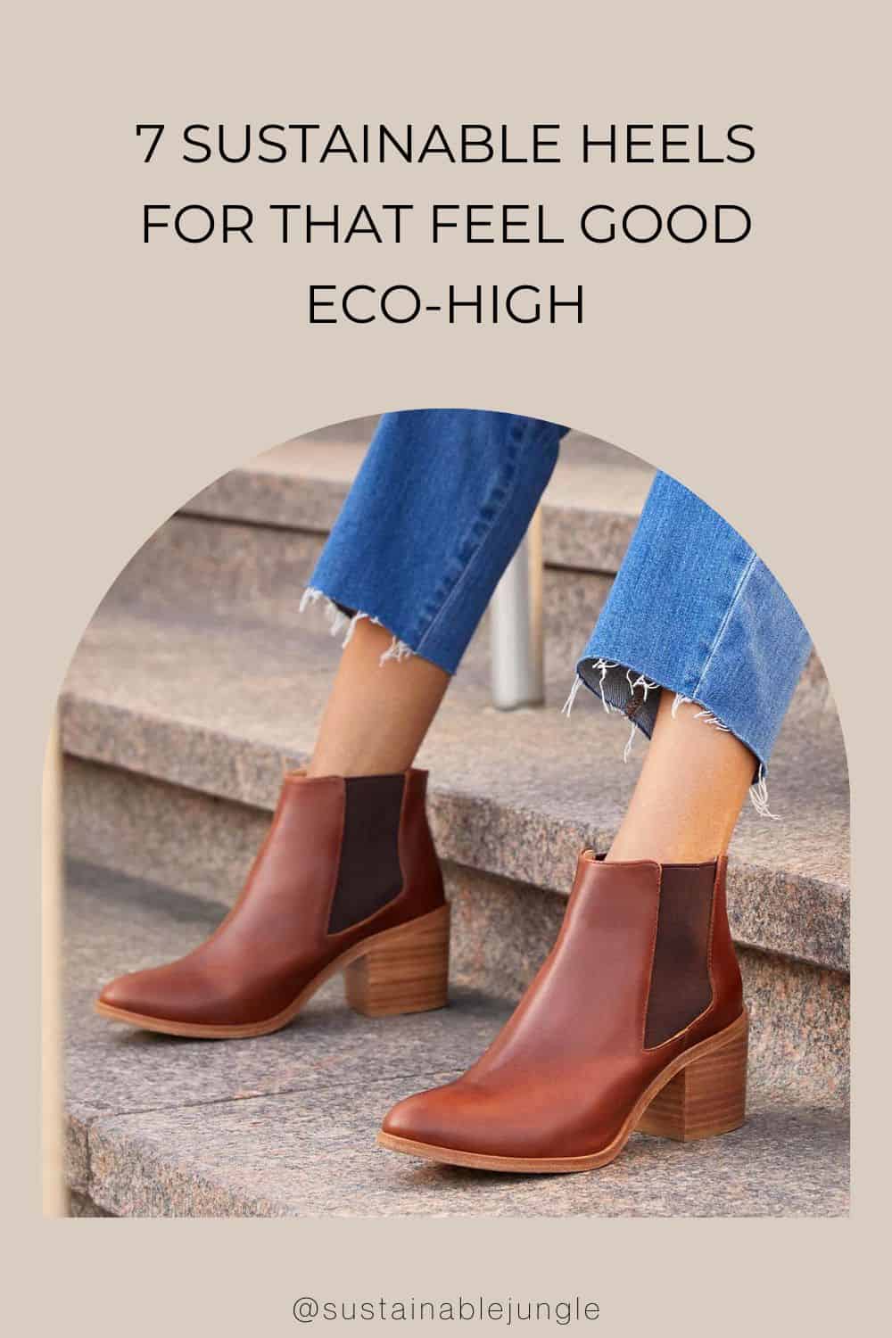 7 Sustainable Heels For That Feel Good Eco-High Image by Nisolo #sustainableheels #sustainablehighheels #ecoheels #ecohighheels #sustainableshoesheels #ethicalandsustainableheels #sustainablejungle