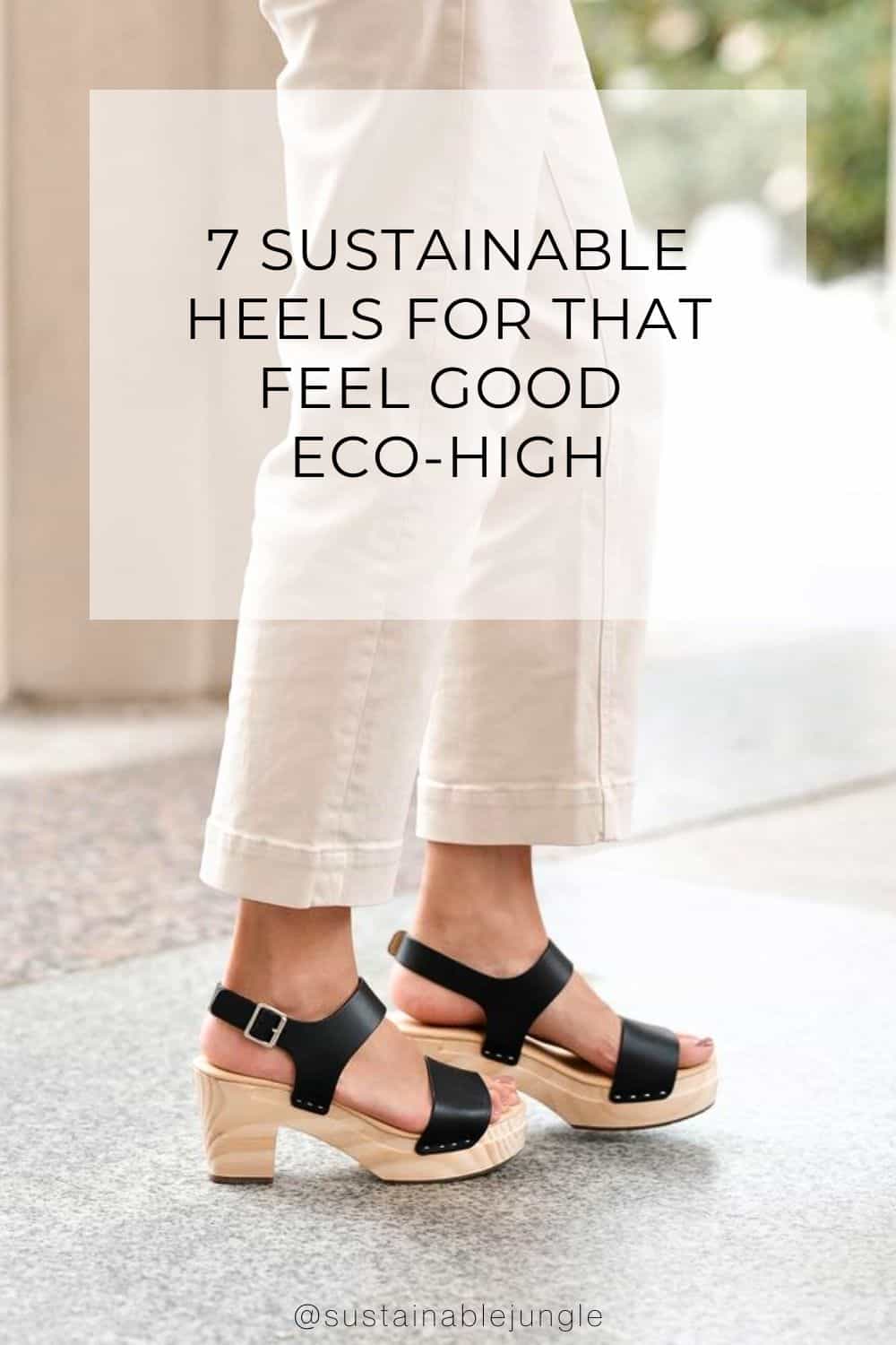 7 Sustainable Heels For That Feel Good Eco-High Image by Nisolo #sustainableheels #sustainablehighheels #ecoheels #ecohighheels #sustainableshoesheels #ethicalandsustainableheels #sustainablejungle