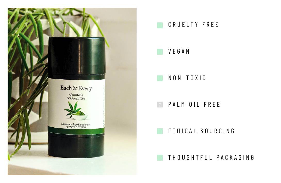 13 Zero Waste Deodorants For Plastic-Free Pit Performance Image by Each & Every #zerowastedeodorant #bestzerowastedeodorant #zerowastedeodorantrecipe #plasticfreedeodorant #plasticfreenaturaldeodorant #bestplasticfreedeodorant #sustainablejungle