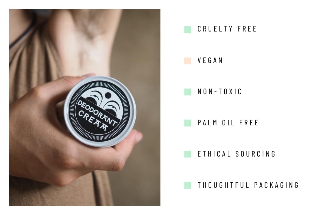 13 Zero Waste Deodorants For Plastic-Free Pit Performance Image by Fat and the Moon #zerowastedeodorant #bestzerowastedeodorant #zerowastedeodorantrecipe #plasticfreedeodorant #plasticfreenaturaldeodorant #bestplasticfreedeodorant #sustainablejungle