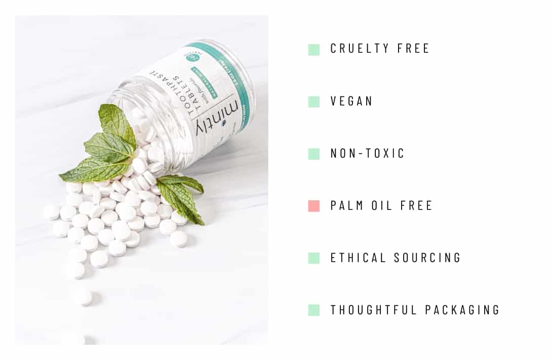 Zero Waste Toothpaste Brands: 13 Plastic-Free Products To Sink Your Teeth Into Image by Mintly #zerowastetoothpaste #ecofriendlytoothpaste #zerowastetoothpastetablets #bestecofriendlytoothpaste #zerowastetoothpastewithfluoride #ecofriendlyfluoridetoothpaste