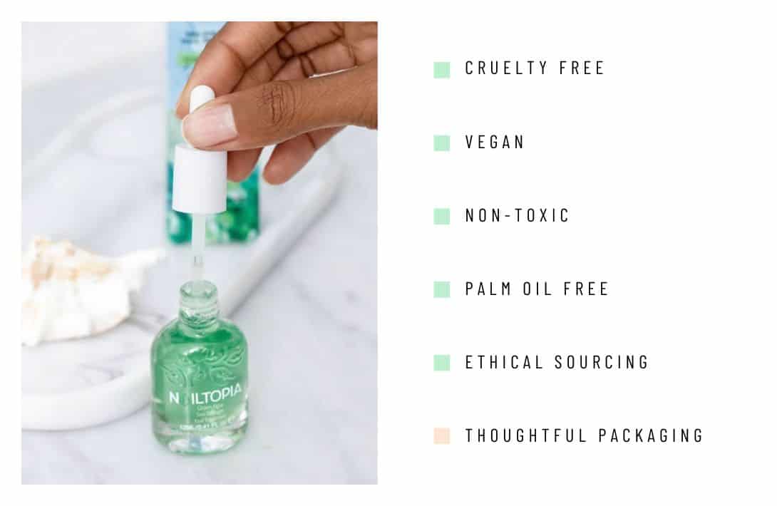 9 Non-Toxic Nail Polish Brands For a Clean Manicure & Planet Image by Nailtopia #nontoxicnailpolish #bestnontoxicnailpolish #naturalnailpolish #naturalfingernailpolish #nontoxicnaturalnailpolish #nontoxicorganicnailpolish #sustainablejungle