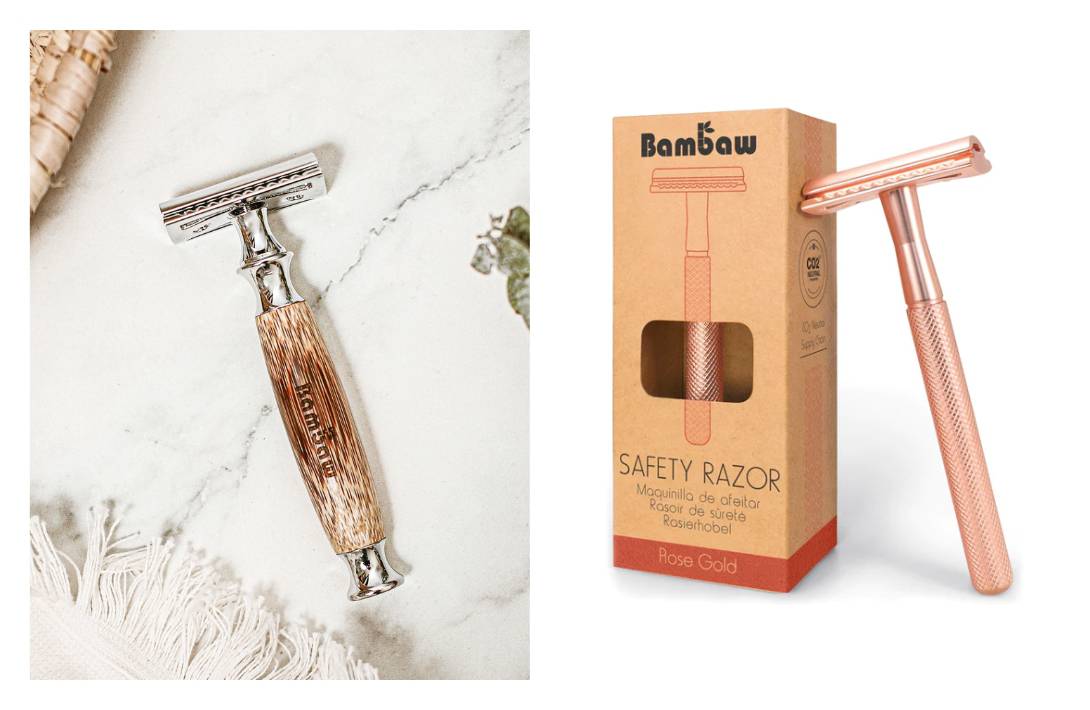 7 Best Womens Reusable Razor Brands For a Clean Shave & Cleaner Planet Images by Bambaw #womensreusablerazor #bestreusablerazorwomens #bestwomensreusablerazor #bestreusablerazorsforwomen #bestplasticfreerazorsforwomen #sustainablejungle