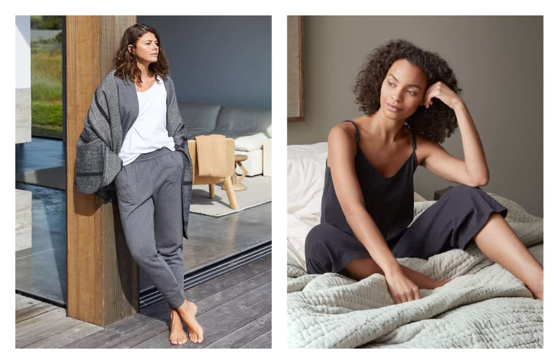 13 Sustainable Pajamas & Sleepwear Brands Hitting The Ethical Snooze Button Images by Coyuchi #sustainablepajamas #sustainablesleepwear #sustainablewomenspajamas #ecofriendlypajamas #ecofriendlysleepwear #sustainablepajamasets #sustainablejungle