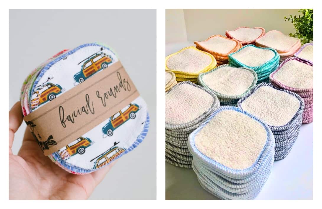 9 Reusable Cotton Rounds For A Clean Earth & Cleaner Skin Images by Creekside Kid #reusablecottonrounds #reusablefacialrounds #reusablemakeupremoverpads #bestreusablecottonrounds #reusablecottonfacepads #sustainablejungle