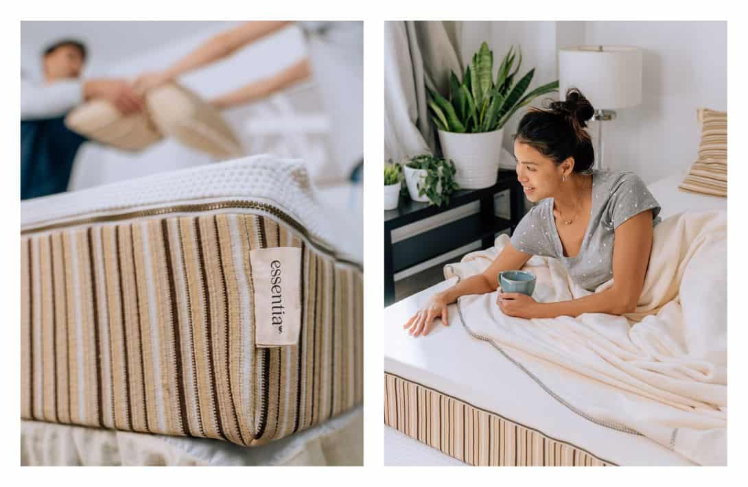 7 Verified Vegan Mattresses For Plush, Plant-Based Comfort Images by Essentia #veganmattress #veganmattressbrands #bestveganmattresses #organicveganmattress #avocadoveganmattress#plantbasedmattress #sustainablejungle