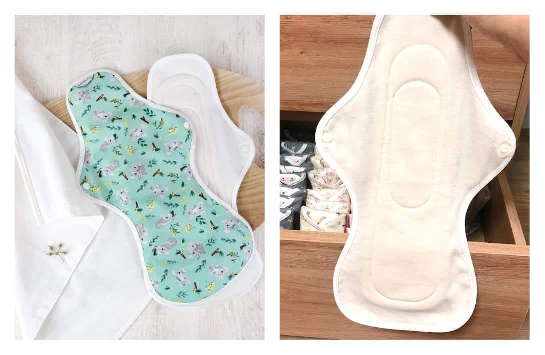 9 Reusable Period Pads To Make Your Menstrual Cycle More Circular Images by Hannah #reusableperiodpads #reusablecottonperiodpads #reusablecottonpadsforperiods #reusablementrualpads #bestreusablemenstrualpads #sustainablejungle