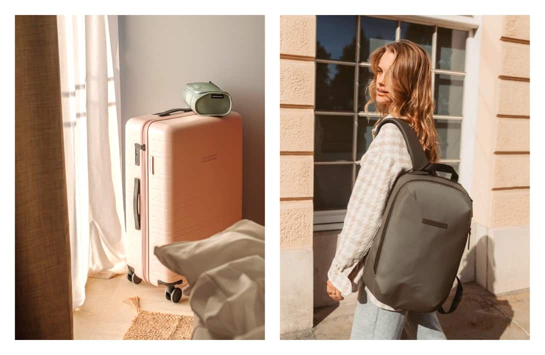 9 Sustainable Luggage Brands To Pack For The Planet Images by Horizn Studios #sustainableluggage #ecofriendlyluggage #sustainablecarryonluggage #sustainablesuitcases #ecofriendlyluggagebrands #ecofriendlyrecycledluggage #sustainablejungle