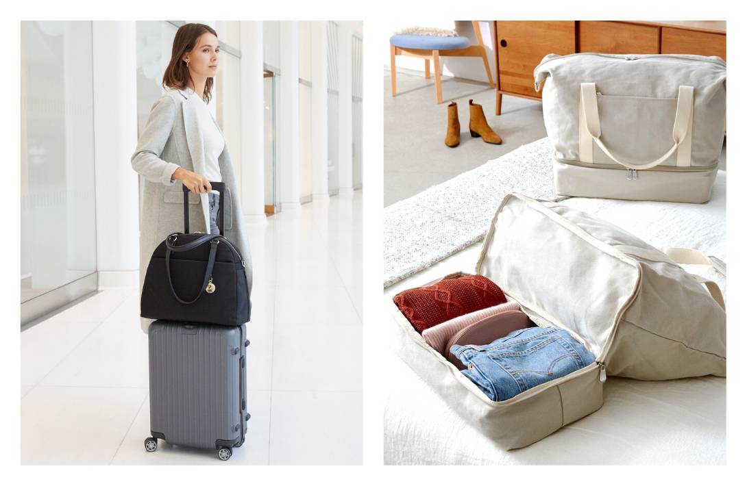 9 Sustainable Luggage Brands To Pack For The Planet Images by Lo & Sons #sustainableluggage #ecofriendlyluggage #sustainablecarryonluggage #sustainablesuitcases #ecofriendlyluggagebrands #ecofriendlyrecycledluggage #sustainablejungle