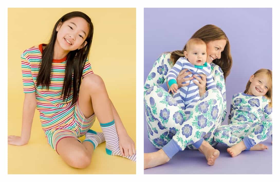 13 Sustainable Pajamas & Sleepwear Brands Hitting The Ethical Snooze Button Images by Mightly #sustainablepajamas #sustainablesleepwear #sustainablewomenspajamas #ecofriendlypajamas #ecofriendlysleepwear #sustainablepajamasets #sustainablejungle