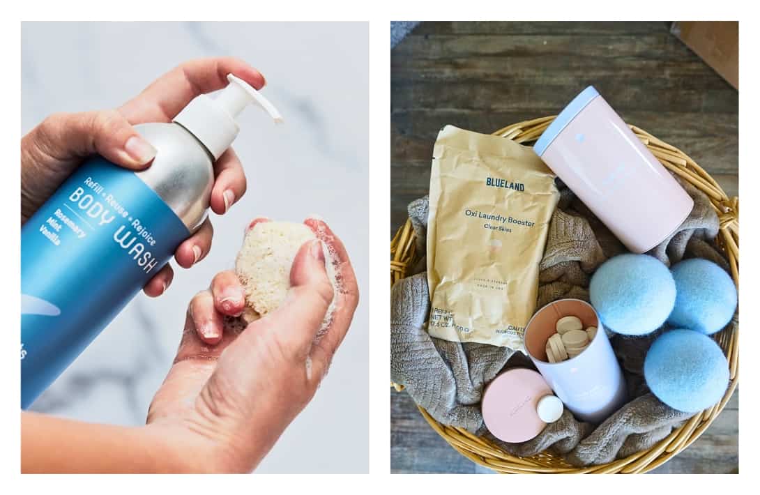 17 Easy Zero Waste Swaps To Start Your More Sustainable Lifestyle Images by Plaine Product and Sustainable Jungle #zerowasteswaps #easyzerowasteswaps #bestzrowasteswaps #sustainableswaps #sustainablekitchenswaps #sustainablebeautyswaps #sustainablejungle