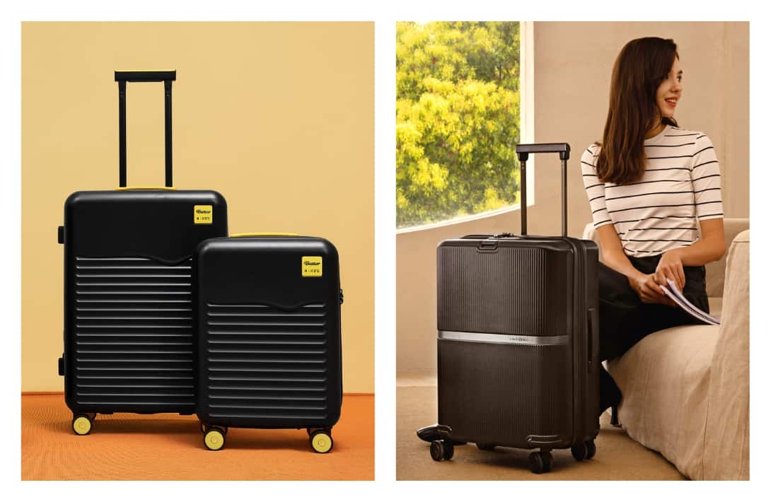 Designer Suitcase Horizon 70 - Checked Luggage