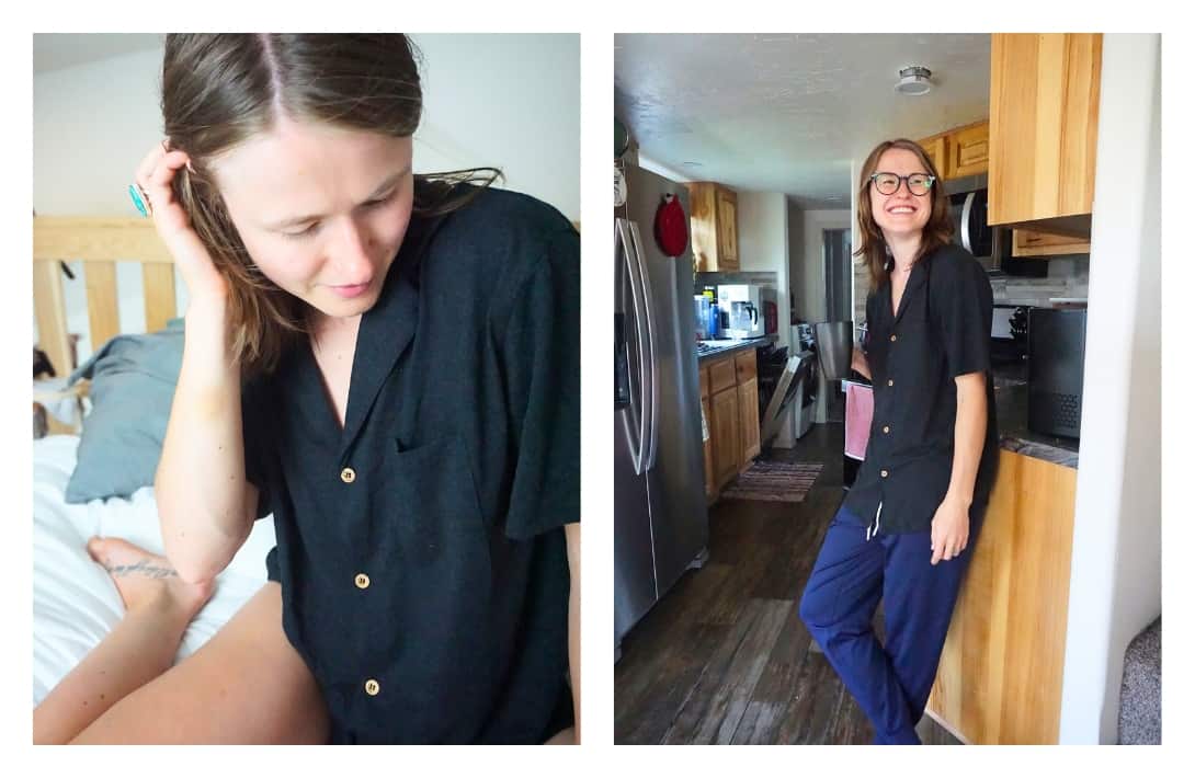 13 Sustainable Pajamas & Sleepwear Brands Hitting The Ethical Snooze Button Images by Sustainable Jungle #sustainablepajamas #sustainablesleepwear #sustainablewomenspajamas #ecofriendlypajamas #ecofriendlysleepwear #sustainablepajamasets #sustainablejungle