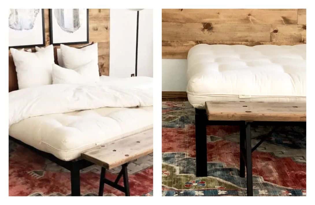 7 Verified Vegan Mattresses For Plush, Plant-Based Comfort Images by TFS Natural Home #veganmattress #veganmattressbrands #bestveganmattresses #organicveganmattress #avocadoveganmattress#plantbasedmattress #sustainablejungle