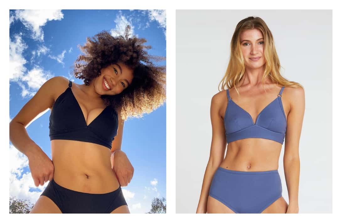 13 Eco-Friendly Clothing Brands Focused On The Perfect Sustainable Fit Images by The Very Good Bra #ecofriendlyclothingbrands #bestecofriendlyclothingbrands #ecofriendlyclothingbrandsUSA #sustainableclothingbrands #affordablesustainableclothingbrands #sustainablebrandsclothing #sustainablejungle