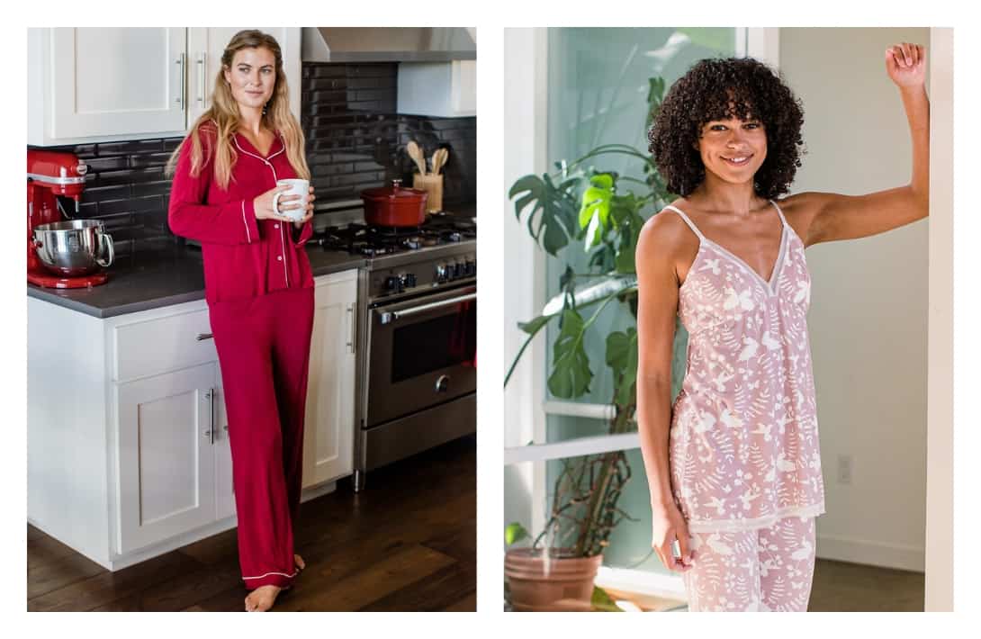 13 Sustainable Pajamas & Sleepwear Brands Hitting The Ethical Snooze Button Images by YALA #sustainablepajamas #sustainablesleepwear #sustainablewomenspajamas #ecofriendlypajamas #ecofriendlysleepwear #sustainablepajamasets #sustainablejungle