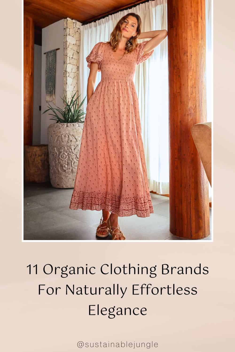 11 Organic Clothing Brands For Naturally Effortless Elegance Image by Cleobella #organicclothingbrands #bestorganicclothingbrands #organiccottonclothingbrands #naturalclothingbrands #naturalfiberlcothingbrands #sustainablejungle