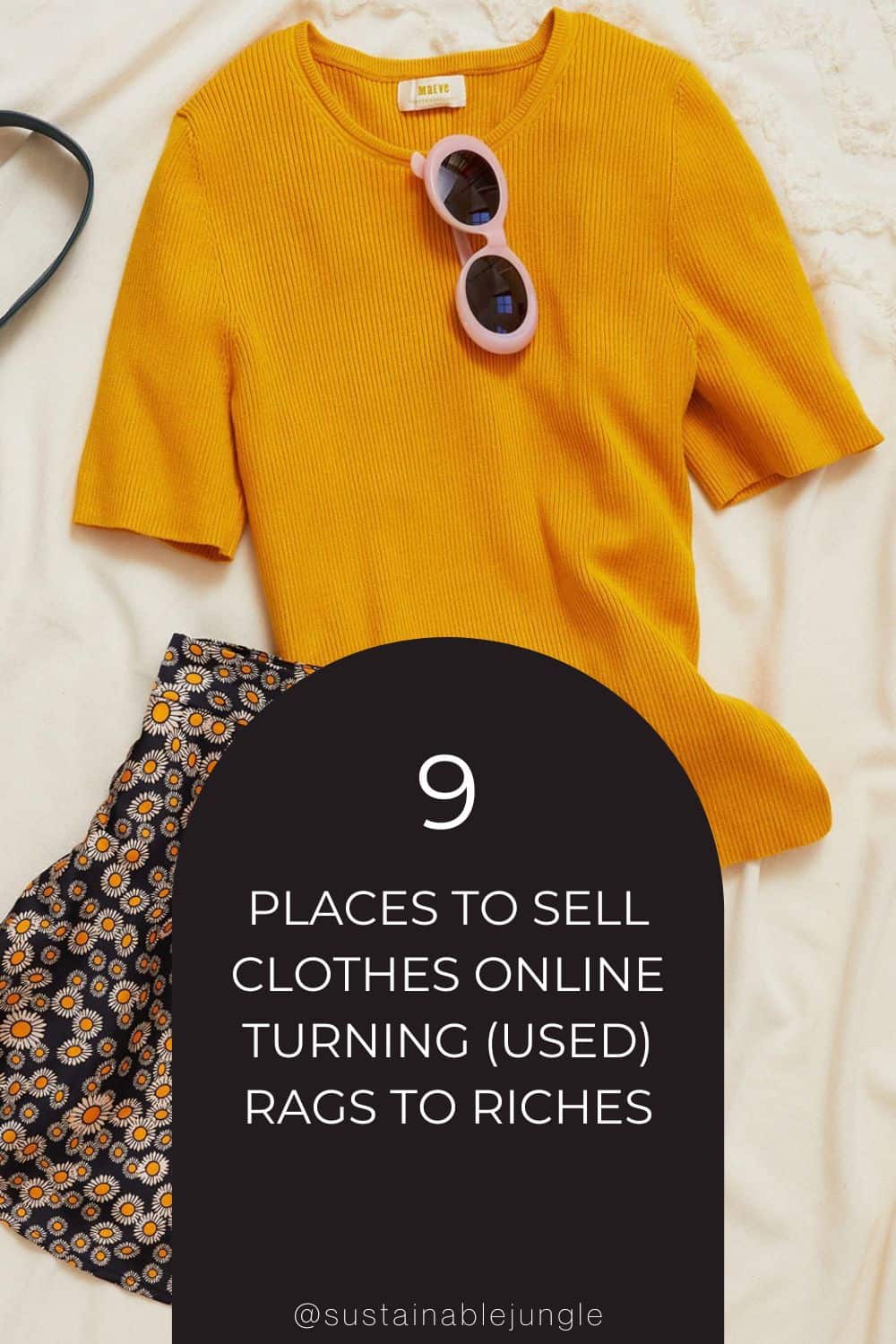 9 Places To Sell Clothes Online Turning (Used) Rags To Riches Image by thredUP #sellusedclothesonline #sellingusedclothes #sellclothesonline #sellingclothesonline #wheretosellclothesonline #bestplacestosellclothesonline #sustainablejungle