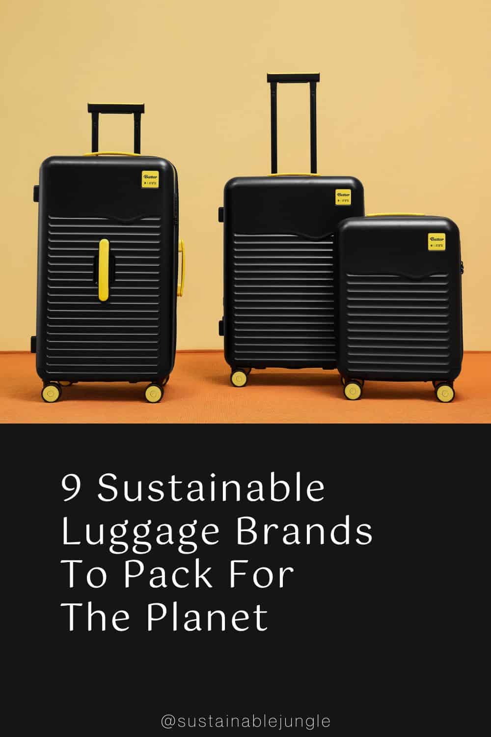 9 Sustainable Luggage Brands To Pack For The Planet Image by Samsonite #sustainableluggage #ecofriendlyluggage #sustainablecarryonluggage #sustainablesuitcases #ecofriendlyluggagebrands #ecofriendlyrecycledluggage #sustainablejungle