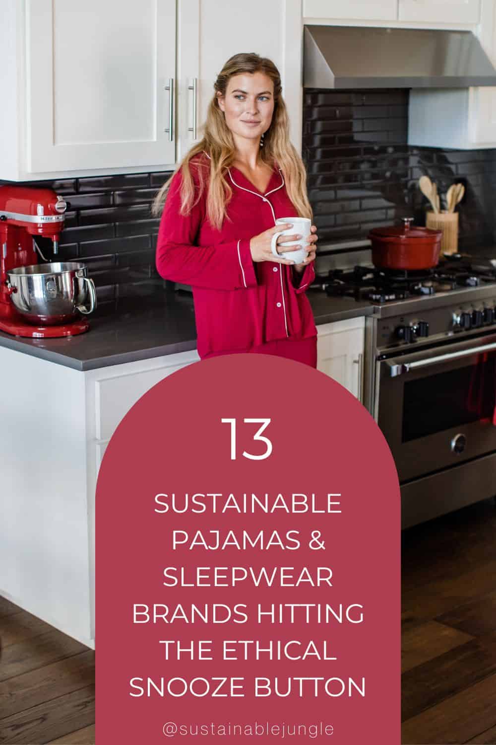 13 Sustainable Pajamas & Sleepwear Brands Hitting The Ethical Snooze Button Image by YALA #sustainablepajamas #sustainablesleepwear #sustainablewomenspajamas #ecofriendlypajamas #ecofriendlysleepwear #sustainablepajamasets #sustainablejungle