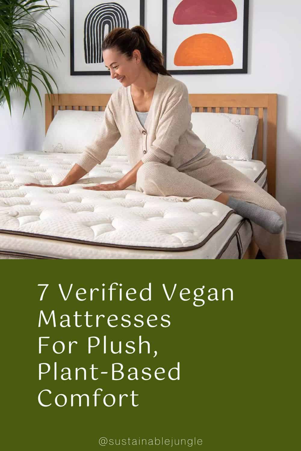 7 Verified Vegan Mattresses For Plush, Plant-Based Comfort Image by Nest Bedding #veganmattress #veganmattressbrands #bestveganmattresses #organicveganmattress #avocadoveganmattress#plantbasedmattress #sustainablejungle