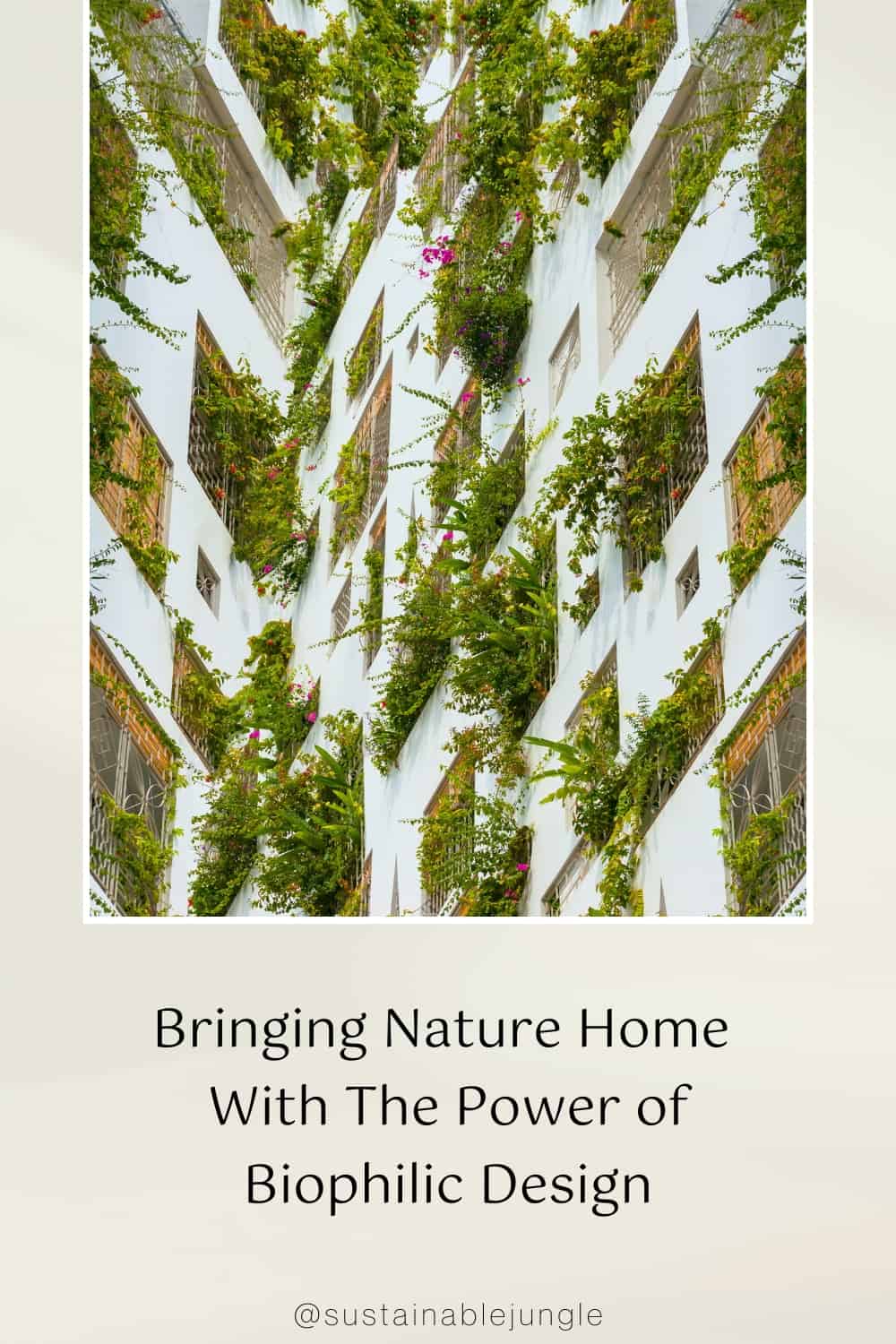 Bringing Nature Home With The Power of Biophilic Design Image by katharina13 #biophilicdesign #whatisbiophilicdesign #biophilicdesignexamples #biophilicinteriordesign #biophilicarchitecture #sustainablejungle