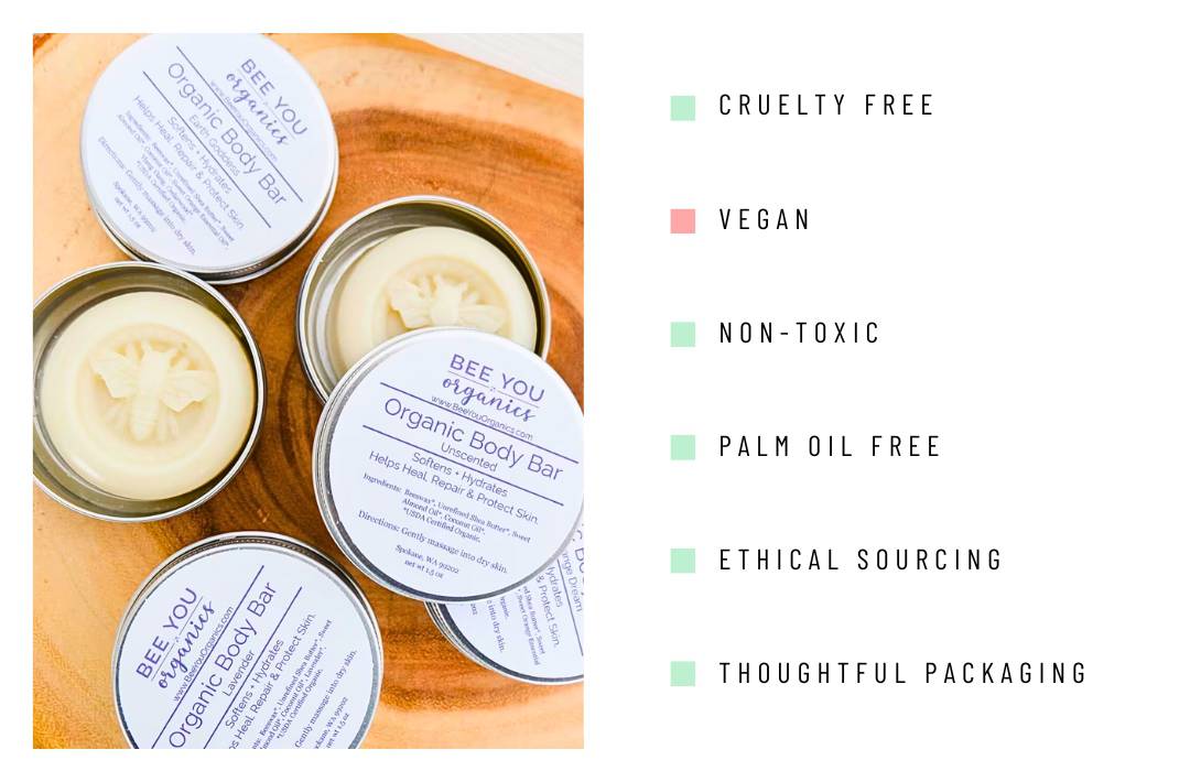 7 Solid Lotion Bars For Zero Waste & Zero Dry Skin Image by Bee You Organics #lotionbar #lotionbarrecipe #barlotion #solidlotion #bestsolidlotionbar #solidlotionbars #zerowastelotionbar #sustainablejungle