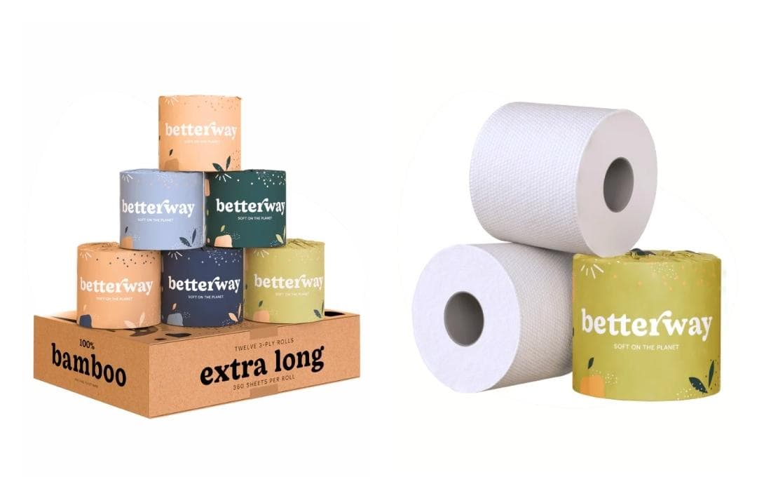 9 Best Bamboo Toilet Paper Brands for Bam-Boo-tiful Bum Wipes Images by Betterway #bestbambootoiletpaper #bambootoiletpaperreview #bambootoiletpaperbrands #bestbambootoiletpapersubscription #organicbambootoiletpaper #sustainablejungle